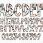 Summer Alphabet Letters