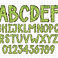 Kiwi Doodle Alphabet Letters