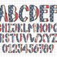 4th of July PNG Letters