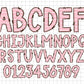 Easter Alphabet PNG