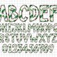 Summer Alphabet PNG Sublimation