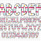 Summer Doodle Alphabet Letters