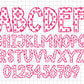 Alphabet Doodle Sublimation