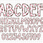 Heart Alphabet PNG