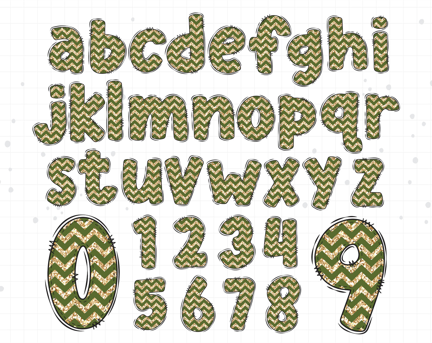 glitter christmas letters png