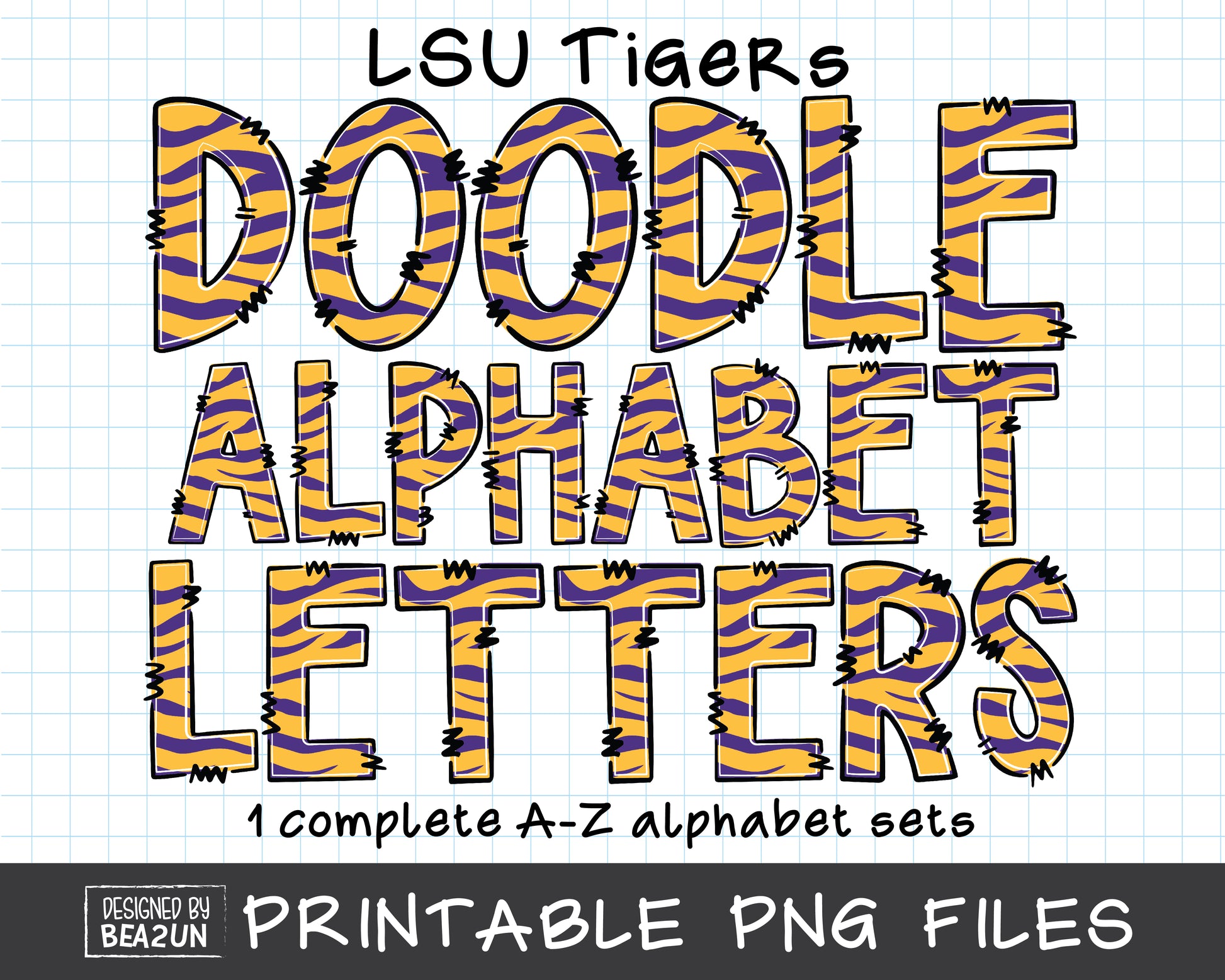 LSU Tigers Alphabet