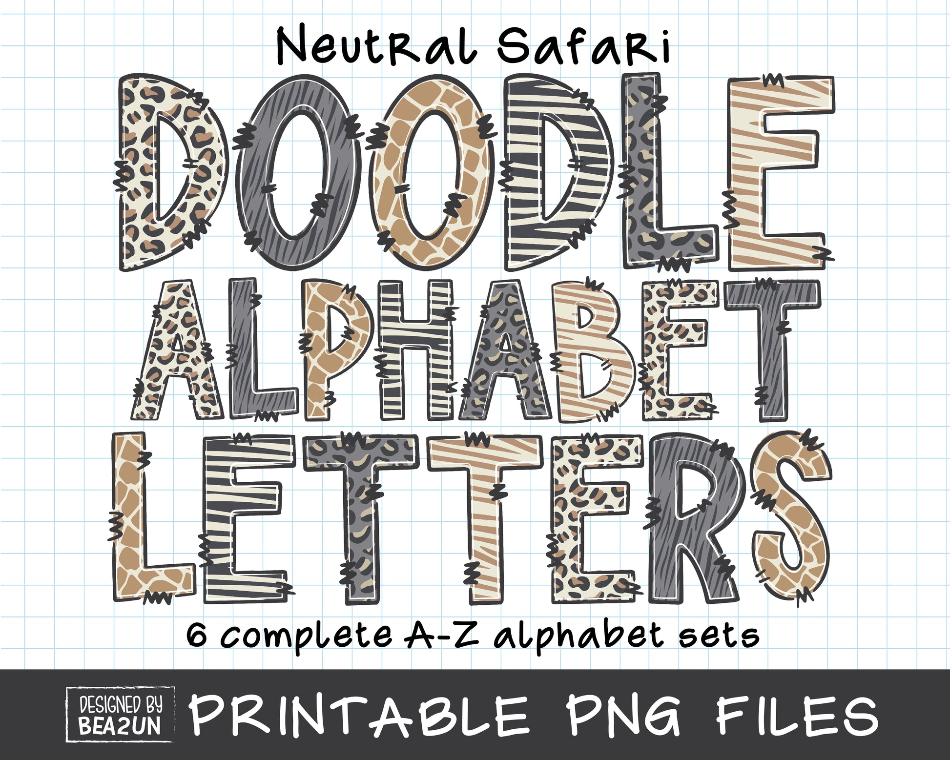 Safari Font by Doodle Alphabet · Creative Fabrica