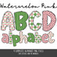 Watermelon Alphabet Letters