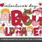 Valentine's Day Alphabet Letters